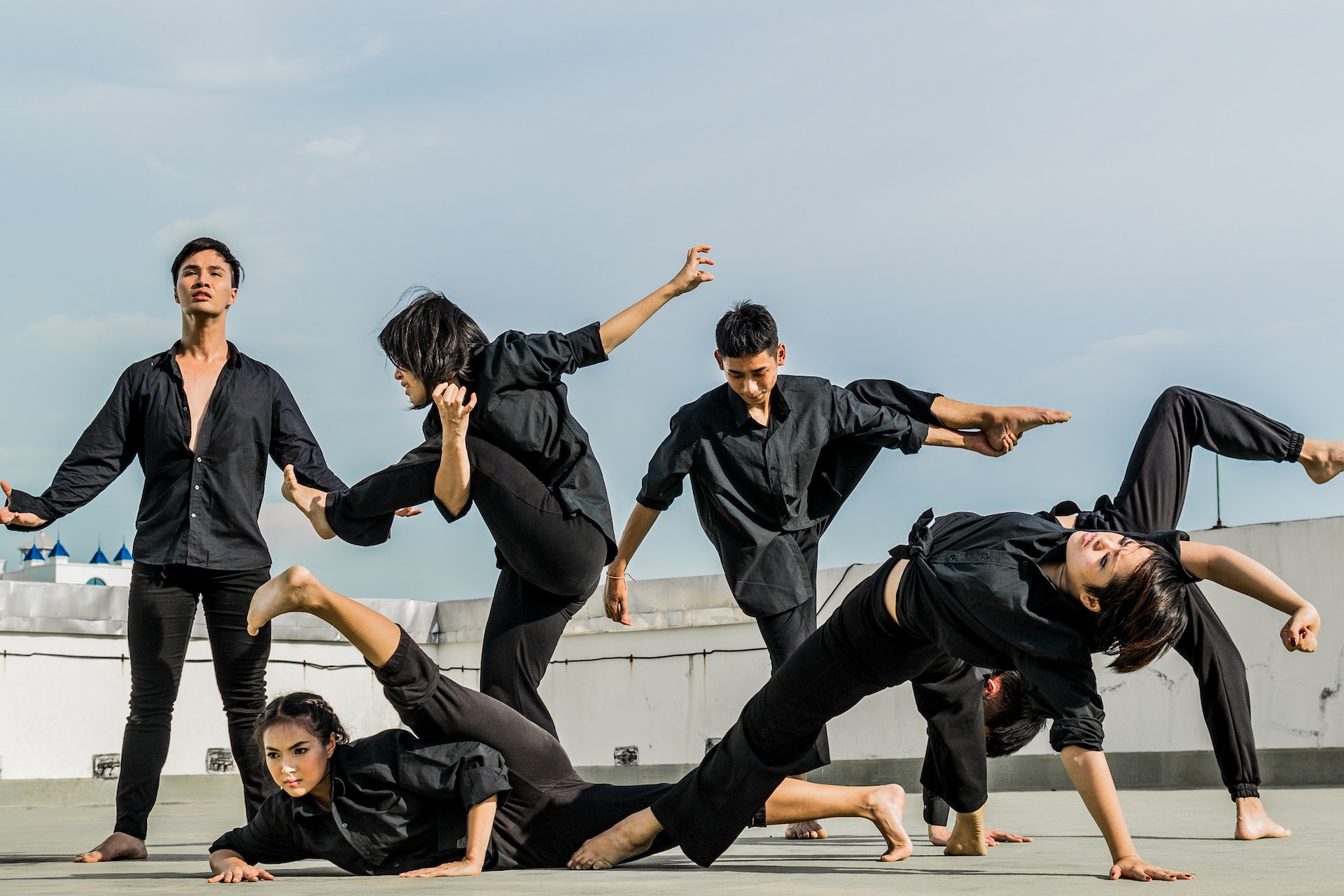 TigerStrike students posing in a group